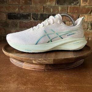 ASICS GT 2000 13 FF Blast White Blue Mint Womens 10 Road Running Shoes Sneakers